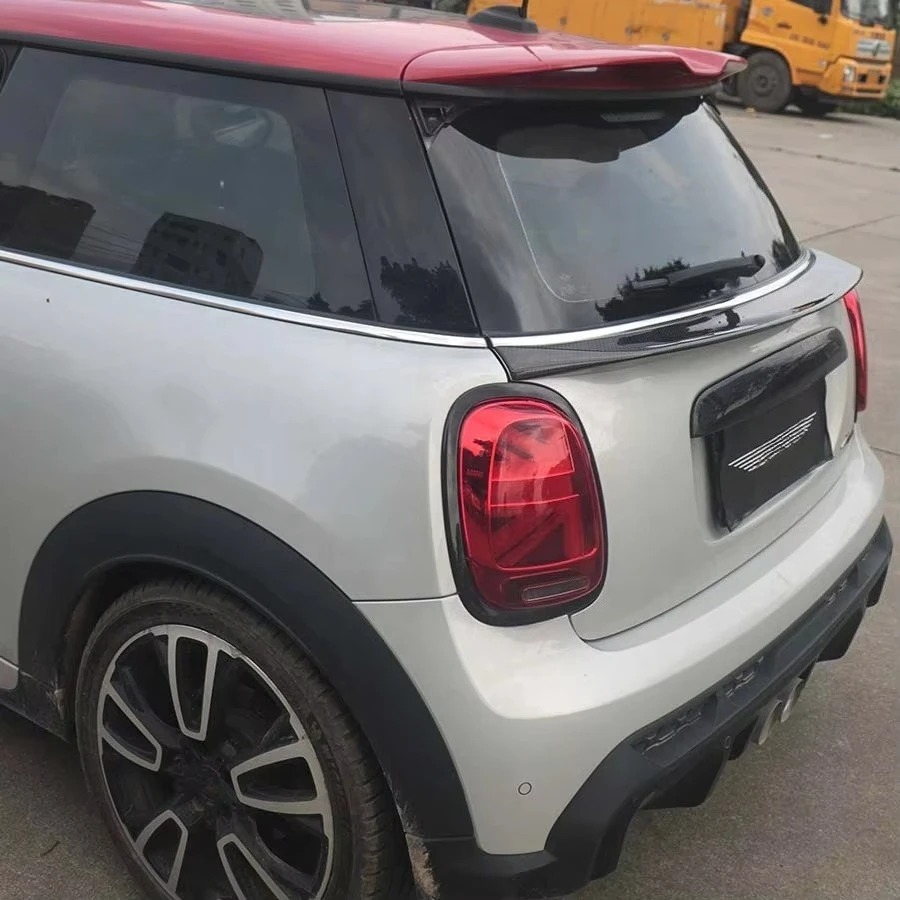 AG Style Rear Center Carbon Fiber Spoiler Tail Wing 2014-2023 MINI JCW  S F56 Accessory Body Kit